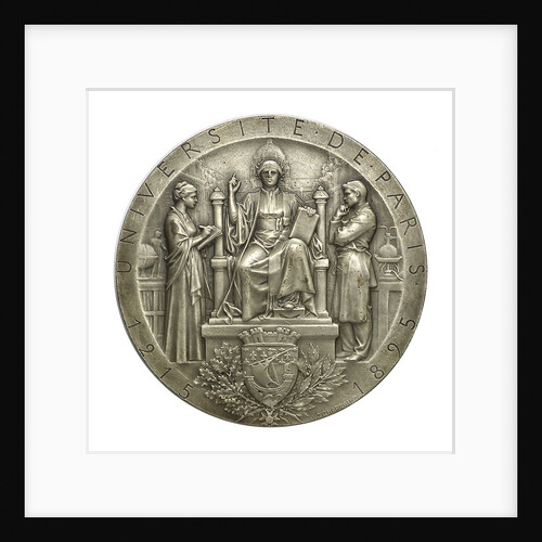 Medal commemorating the University of Paris; obverse by J.C. Chaplain