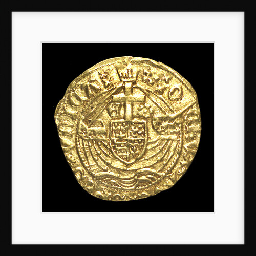 Coin - half-angel; reverse by Unknown