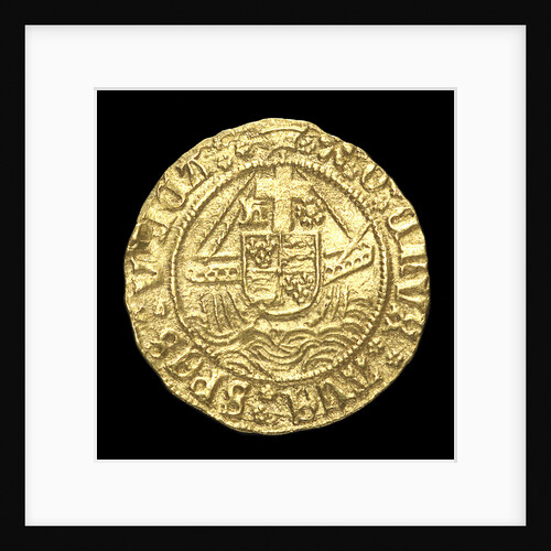Coin - half-angel; reverse by unknown