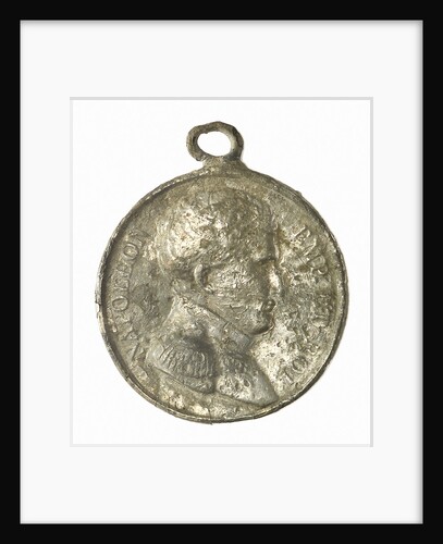 Medal commemorating the surrender of the Emperor Napoleon I, 1815; obverse by J. Mudie
