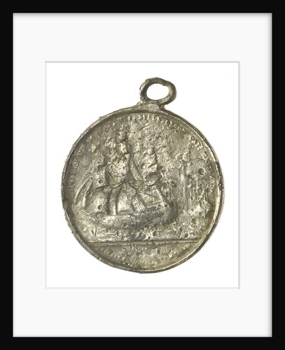 Medal commemorating the surrender of the Emperor Napoleon I, 1815; reverse by J. Mudie