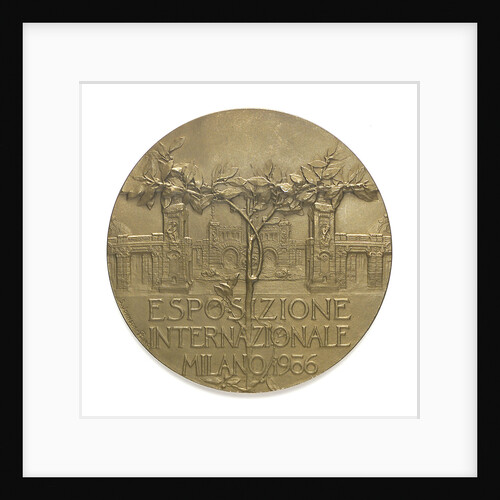 Medal commemorating the Milan International Exhibition, 1906; reverse by S. Johnson