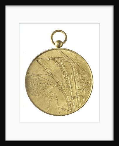 Medal commemorating the inauguration of the Maritime Installations at Ostend, 1905; reverse by unknown