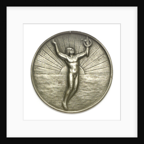 Medal commemorating Captain-Lieutenant Otto von Weddigen (1882-1915); reverse by H. Bendorff