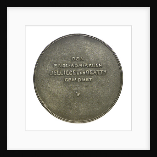 Medal commemorating the Battle of Jutland, 1916; reverse by P.L. Kuchler