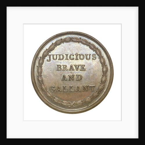 Medal commemorating Admiral Augustus Keppel (1725-1786); reverse by I.H.