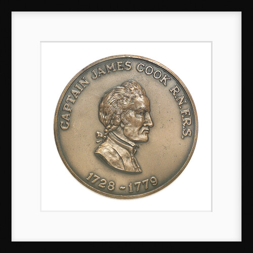 Medal commemorating Captain James Cook (1728-1779); obverse by Historic Medals