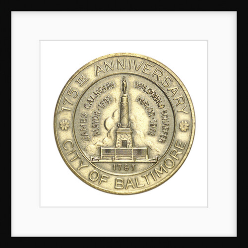 Medal commemorating the US Frigate 'Constellation'; obverse by unknown