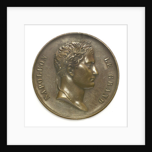 Medal commemorating Napoleon I and the building of the Arc de Triomphe; obverse by Montagny