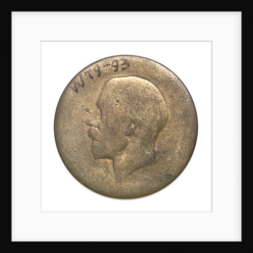 Penny; obverse by unknown