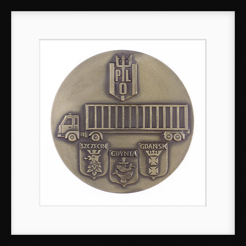 Medal commemorating the Polish Ocean Lines Container Services; reverse by Unknown