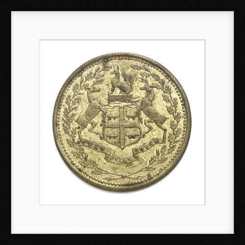 Hudson Bay Company trading token; obverse by unknown