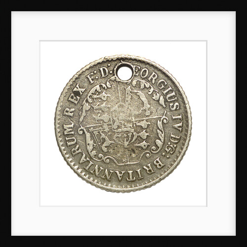 1/16 dollar coin; reverse by unknown
