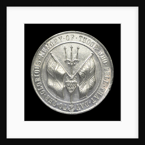 Medal commemorating the Battle of Jutland, 1916; obverse by Marquis of Milford Haven