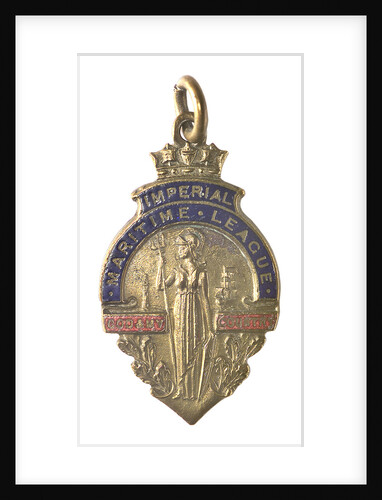 Medal commemorating the Imperial Maritime League; obverse by unknown