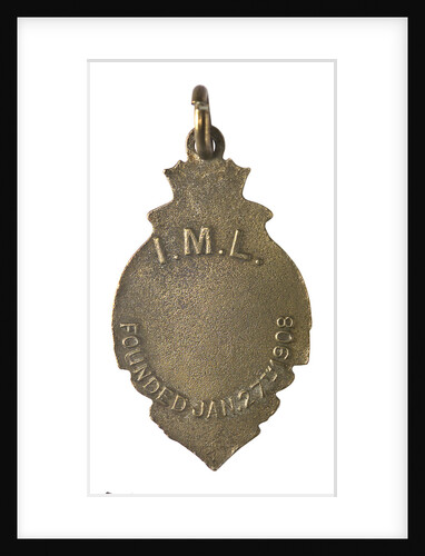 Medal commemorating the Imperial Maritime League; reverse by unknown