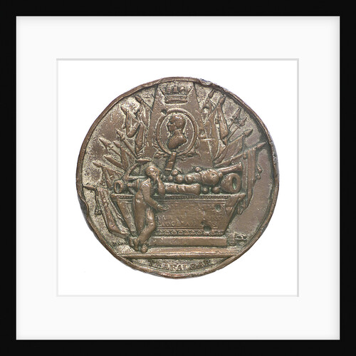 Medal commemorating Vice-Admiral Horatio Nelson (1758-1805); obverse by Peter Wyon