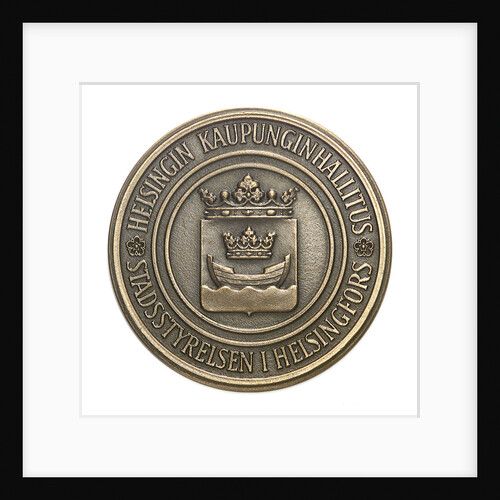 Medal commemorating Helsinki; obverse by Tillander