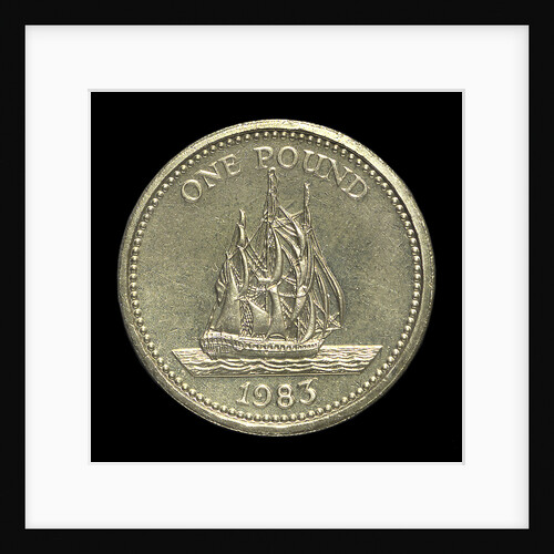 Pound; reverse by R. Elderton
