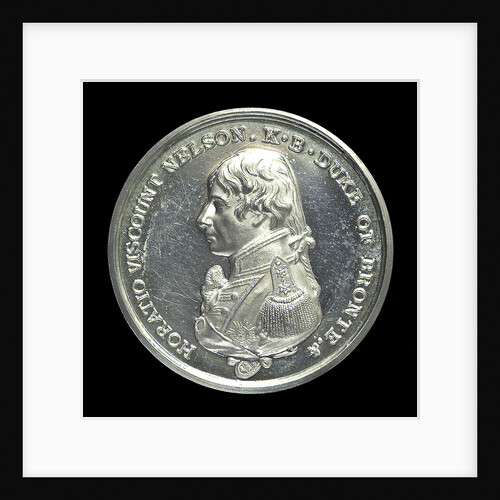 Medal commemorating the centenary of the Battle of Trafalgar 1905; obverse by Spink & Son Ltd.