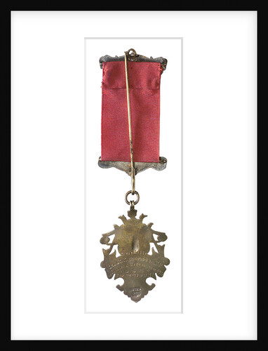 Badge of the Royal Antediluvian Order of Buffaloes; reverse by C & Co.