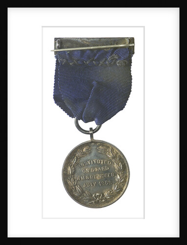 Royal Naval Temperance Society medal; reverse by Unknown
