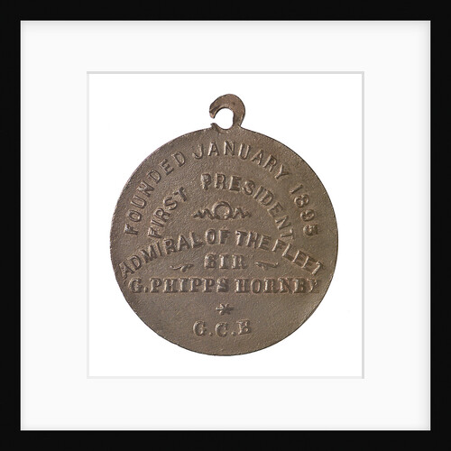 Medal commemorating the Navy League; reverse by unknown