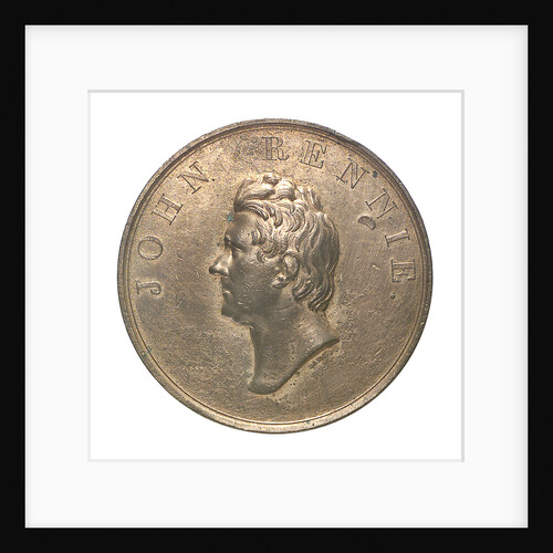 Commemorative medal depicting John Rennie (1761 - 1821); obverse by Bain