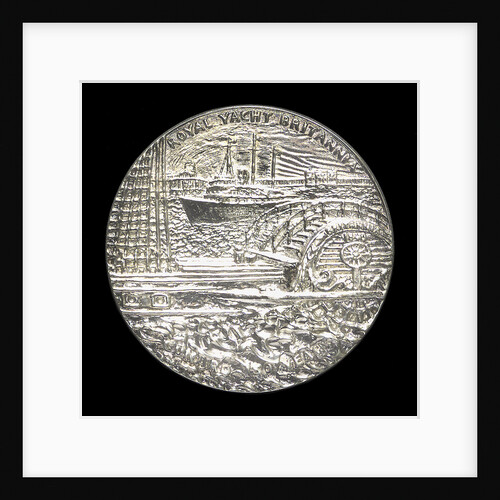 Medal commemorating the 150th anniversary of Cunard Shipping Company; reverse by Jacqueline Steiger