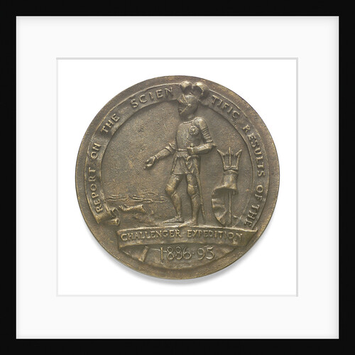 Medal commemorating the voyage of HMS 'Challenger' 1872-1876; obverse by William Birnie Rhind
