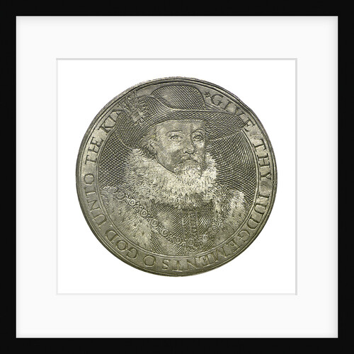 Commemorative counter depicting King James I and Prince Charles; obverse by unknown