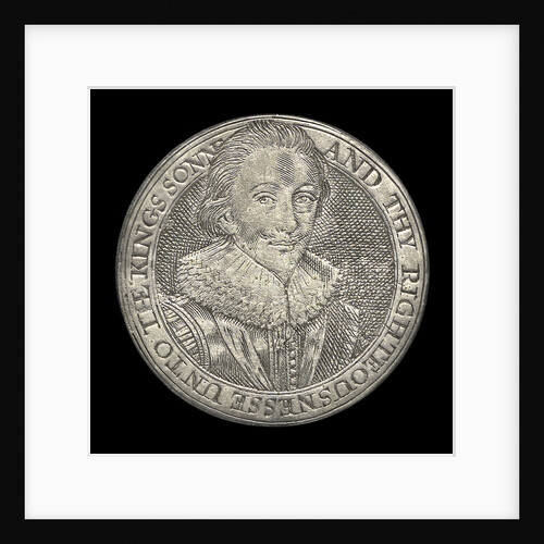 Commemorative counter depicting King James I and Prince Charles; reverse by unknown
