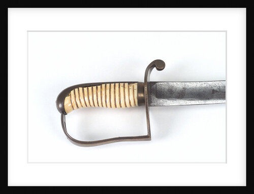 Hilt of Light Cavalry-type sword by F. Thurkle