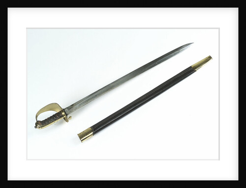 Presentation cutlass by unknown