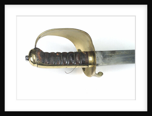 Presentation cutlass by Unknown