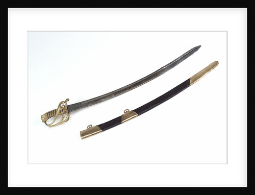 Open half-basket hilted sword by Osborn & Gunby