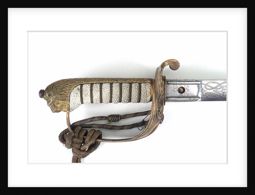 Solid half-basket hilted sword by Henry Wilkinson