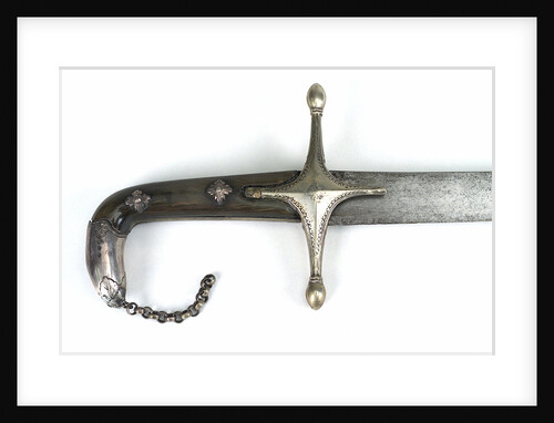 Hilt of Turkish scimitar by unknown