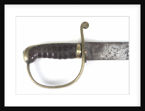 Hilt of cutlass by unknown