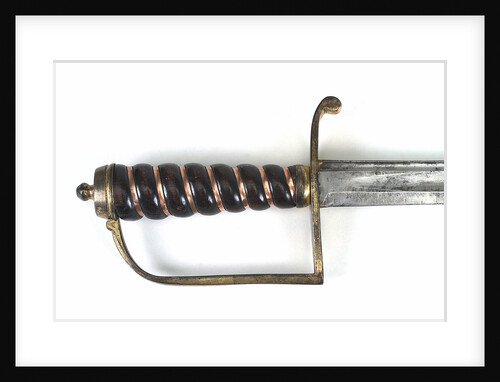Stirrup hilted hanger by unknown