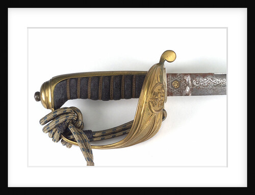 Solid half-basket hilted sword by E. & W. Cracknell