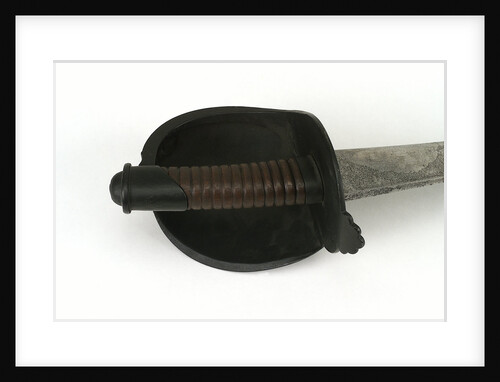 Hilt of German cutlass by unknown