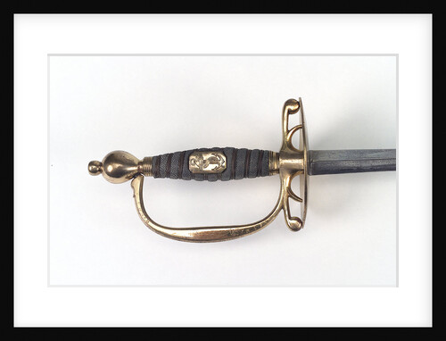 Small-sword which belonged to a surgeon in the Royal Navy Civil Branch by Read