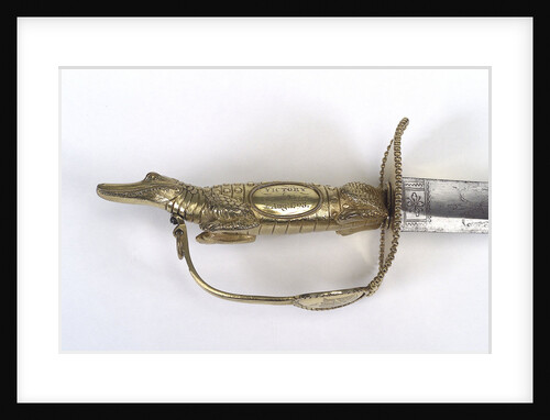 Presentation sword by unknown