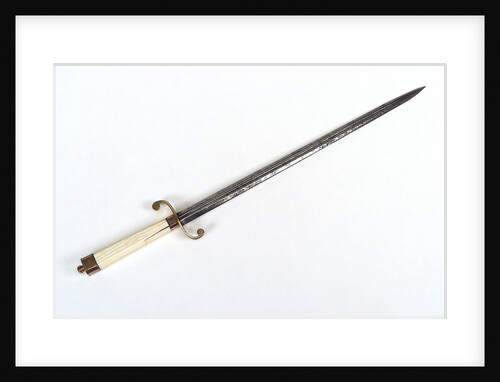 Straight-bladed dirk by Unknown