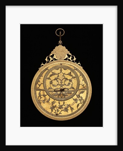 Astrolabe: obverse by Muhammad Mahdi al-Yazdi