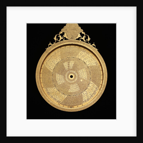 Astrolabe: mater by Muhammad Mahdi al-Yazdi