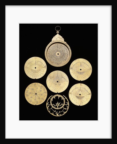 Astrolabe: dismounted obverse by unknown