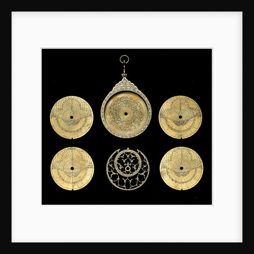 Astrolabe: dismounted obverse by unknown