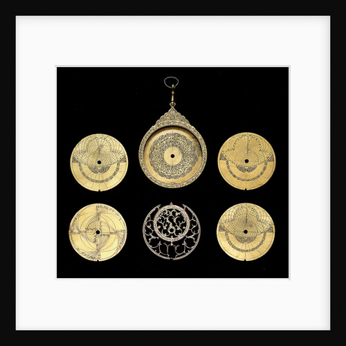 Astrolabe: dismounted obverse by unknown